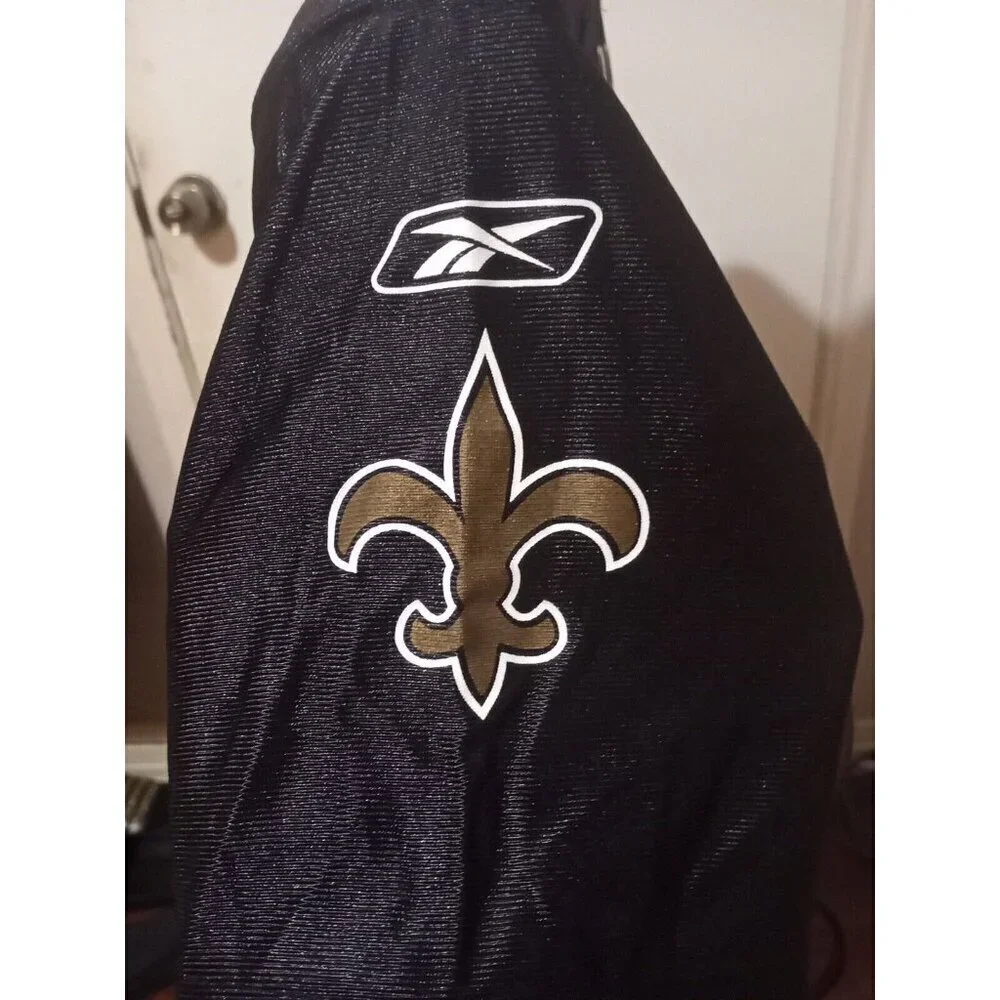 New NWT Boys Jonathan Vilma Reebok New Orleans Saints #51 Jersey Large 14-16 NFL - Picture 7 of 13